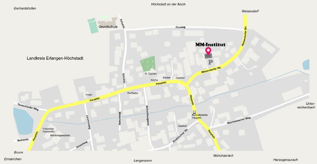 Anfahrt MM-Institut,